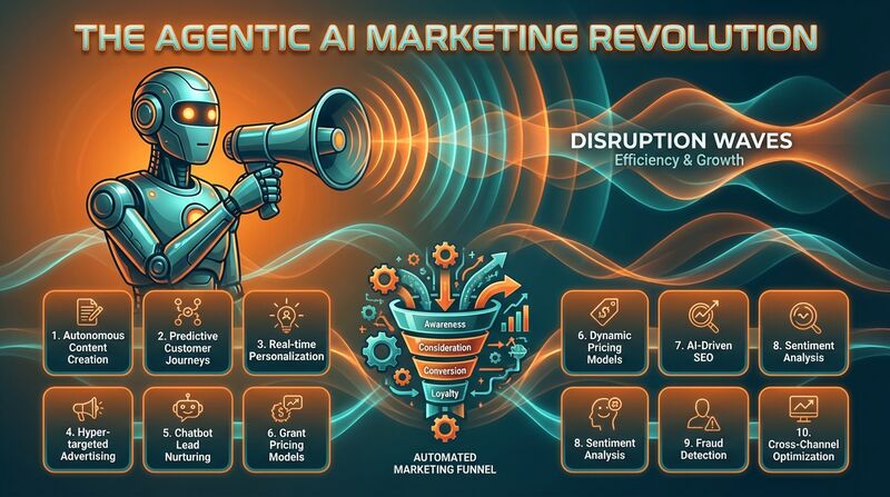 2026年AI营销十大趋势：Agentic AI正在颠覆一切