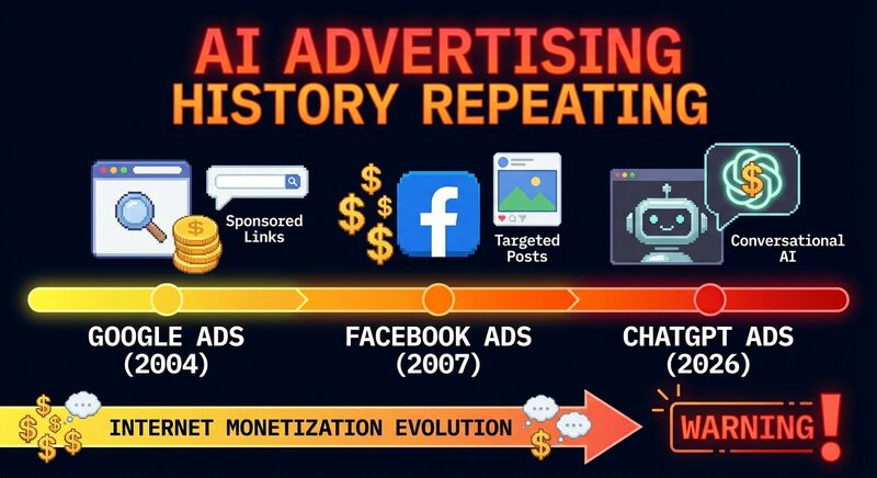 当AI开始卖广告：我们正在见证互联网历史重演