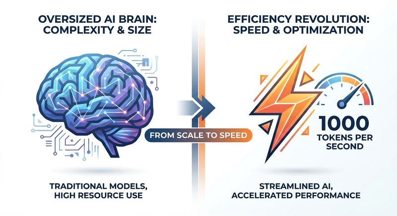 效率至上：AI行业正在抛弃'更大更好'的迷思