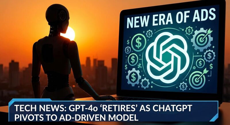 OpenAI亲手杀死GPT-4o：最经典模型退役，ChatGPT全面开启广告时代